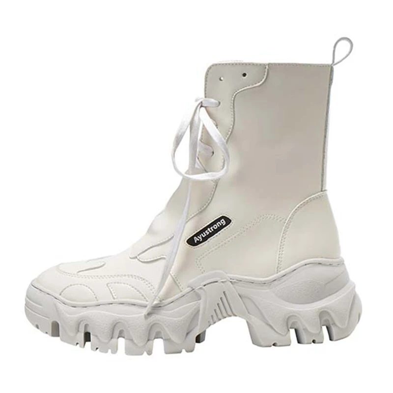 

Platform Heels Ankle Boots for Women Designer Shoes Woman Fashion Black Boots Women 2021 Trend Female Boot Female Woman Booties