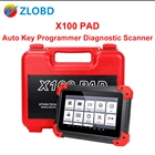 Программатор для ключей X100 PAD, профессиональный автоматический сканер OBD2, диагностический инструмент, устройство для настройки одометра, онлайн-считыватель кодов EPB