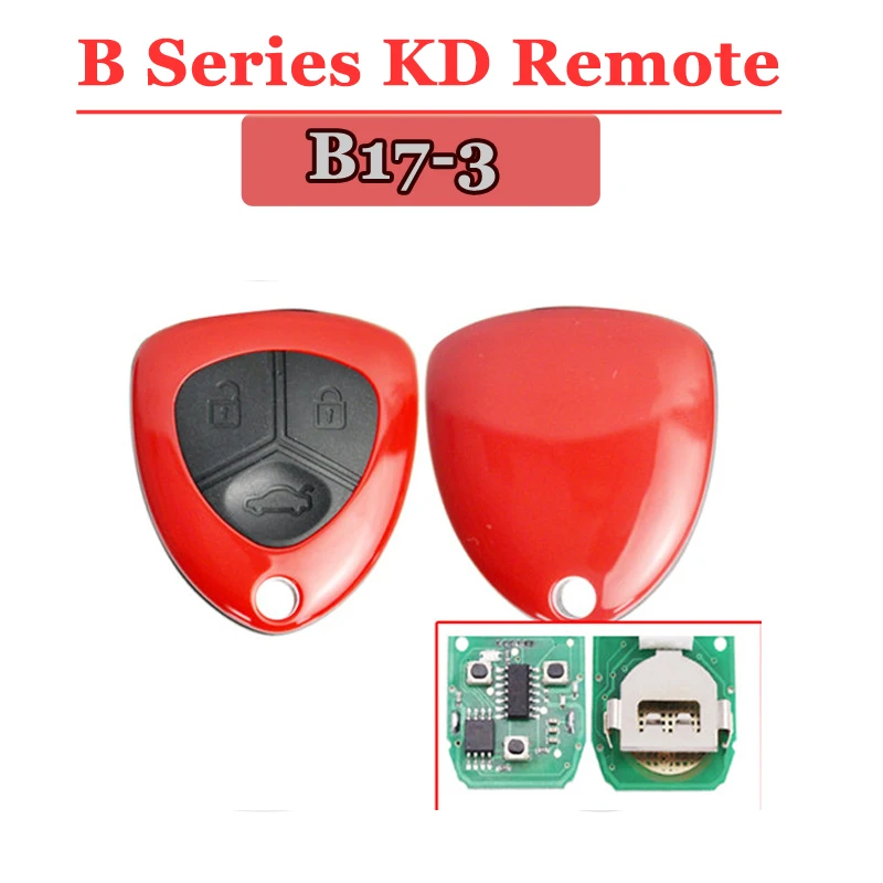 KEYDIY KD пульт дистанционного управления B17 ключ 3 кнопки для KD900 + KD200 URG200 Mini (1 шт.)|key