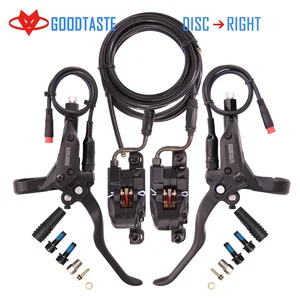 Гидравлические тормоза для электрического велосипеда, тормоз 1100, 2100 мм, правый диск 160, Xod