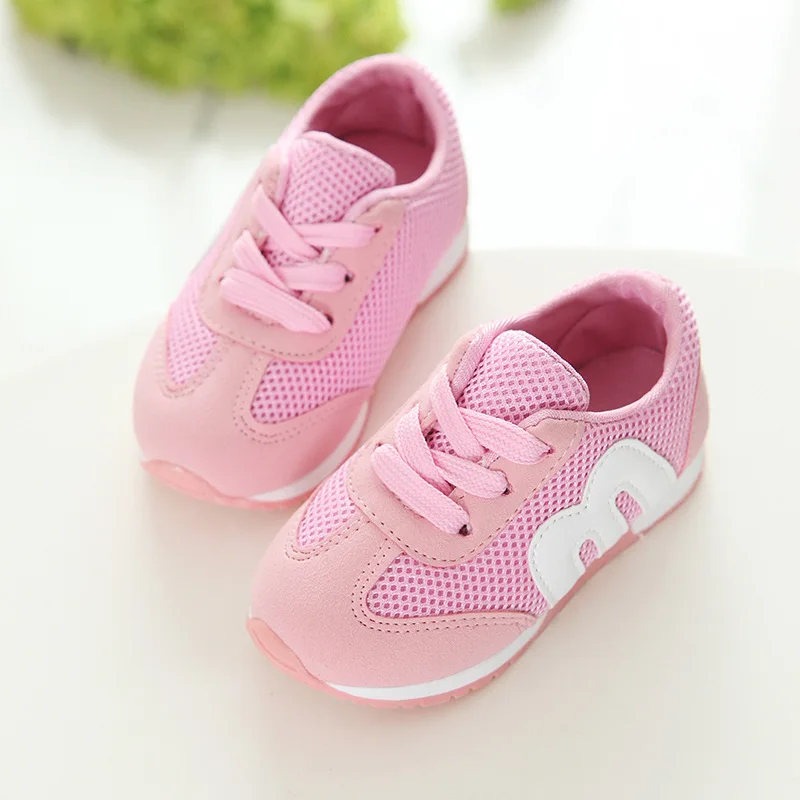 2021 New Spring/Autumn Children Shoes Unisex Toddler Boys Girls Sneaker Mesh Breathable Fashion Casual Kids Shoes Sports Shoes