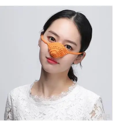 Индивидуальная шерстяная защитная маска для носа теплые дышащие мужские и