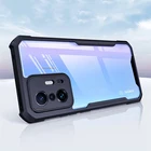 Прозрачный акриловый чехол Mi11T Pro из поликарбоната и ТПУ, бампер, задняя крышка для Xiaomi11T, Xiaomi 11 T Pro, Mi 11 T, подушка безопасности, противоударный защитный чехол