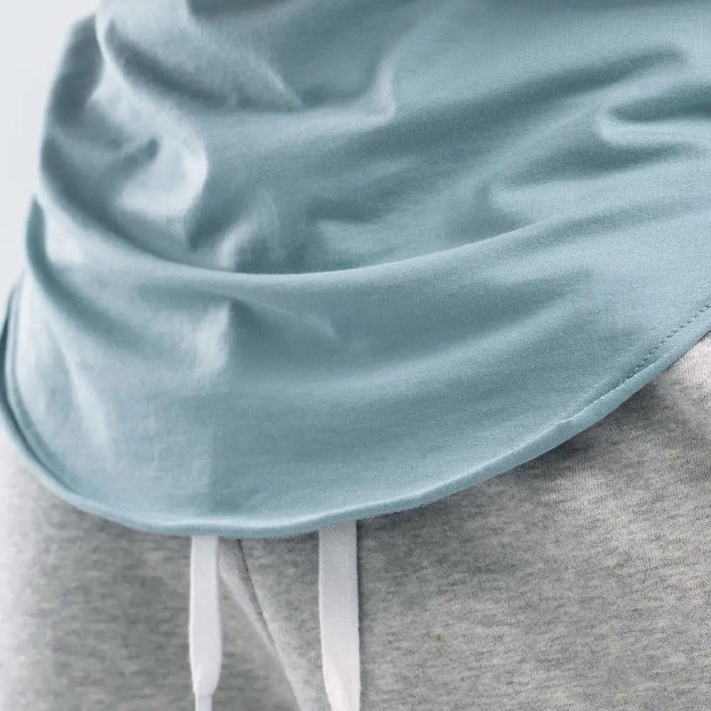 Футболка мужская Спортивная для фитнеса и воркаута хлопок Облегающая рубашка