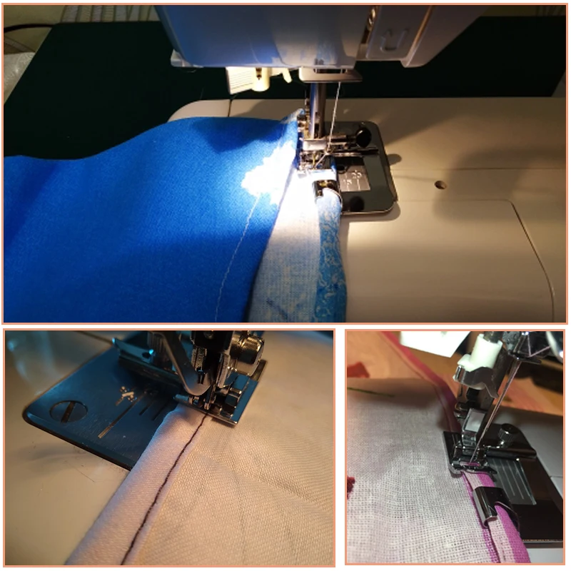 3 шт. набор прижимных лапок для швейных машин Brother Singer|Швейные машины| |