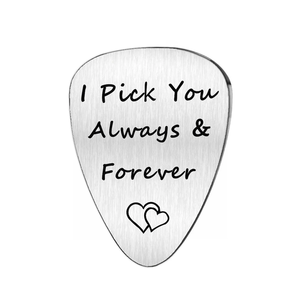 Подарок на день отца шпилька аксессуары для гитары ожерелье из нержавеющей стали