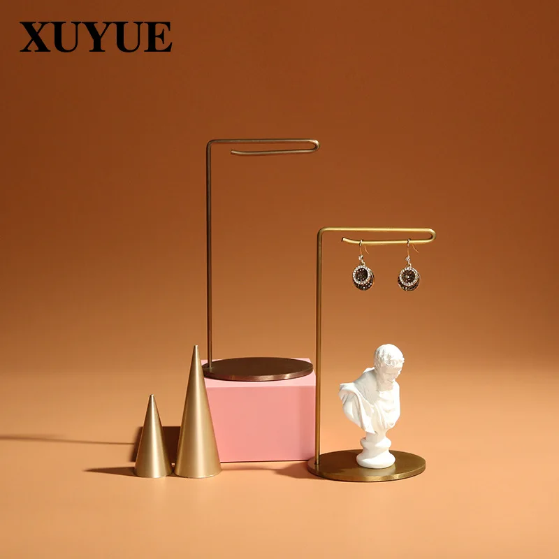 Manufacturers jewelry display stand metal earring rack hook earring display stand display props jewelry display stand in stock
