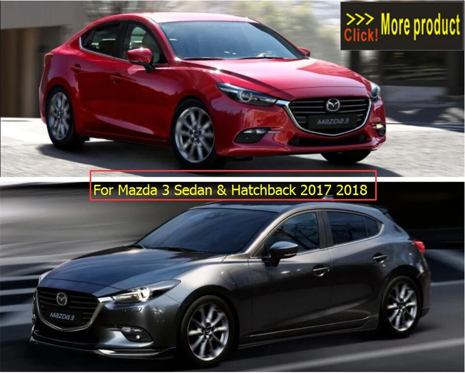 Lapetus аксессуары интерьера руля украшение рамка Крышка отделка ABS Подходит для Mazda 3 AXELA седан хэтчбек