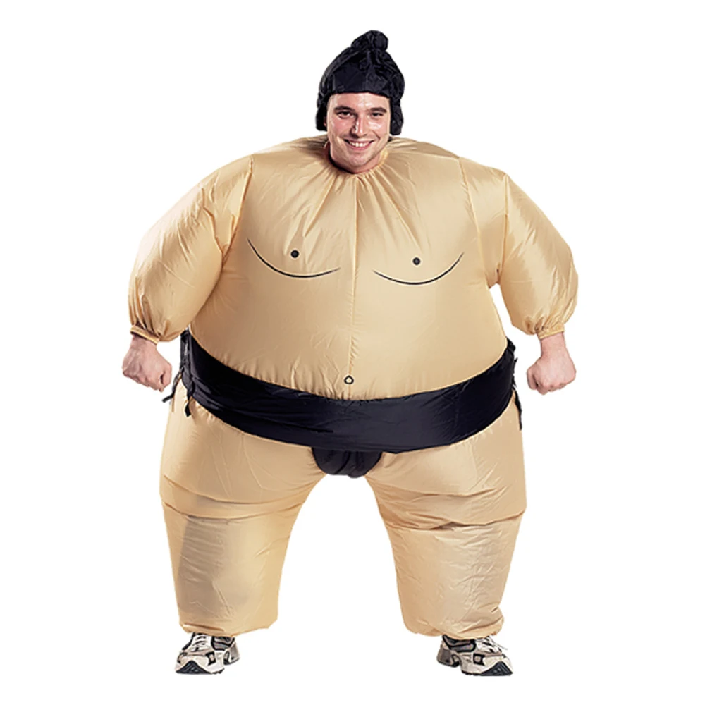 Надувной Косплей костюм для взрослых 2 цвета|costume halloween|inflatable sumocosplay costume |