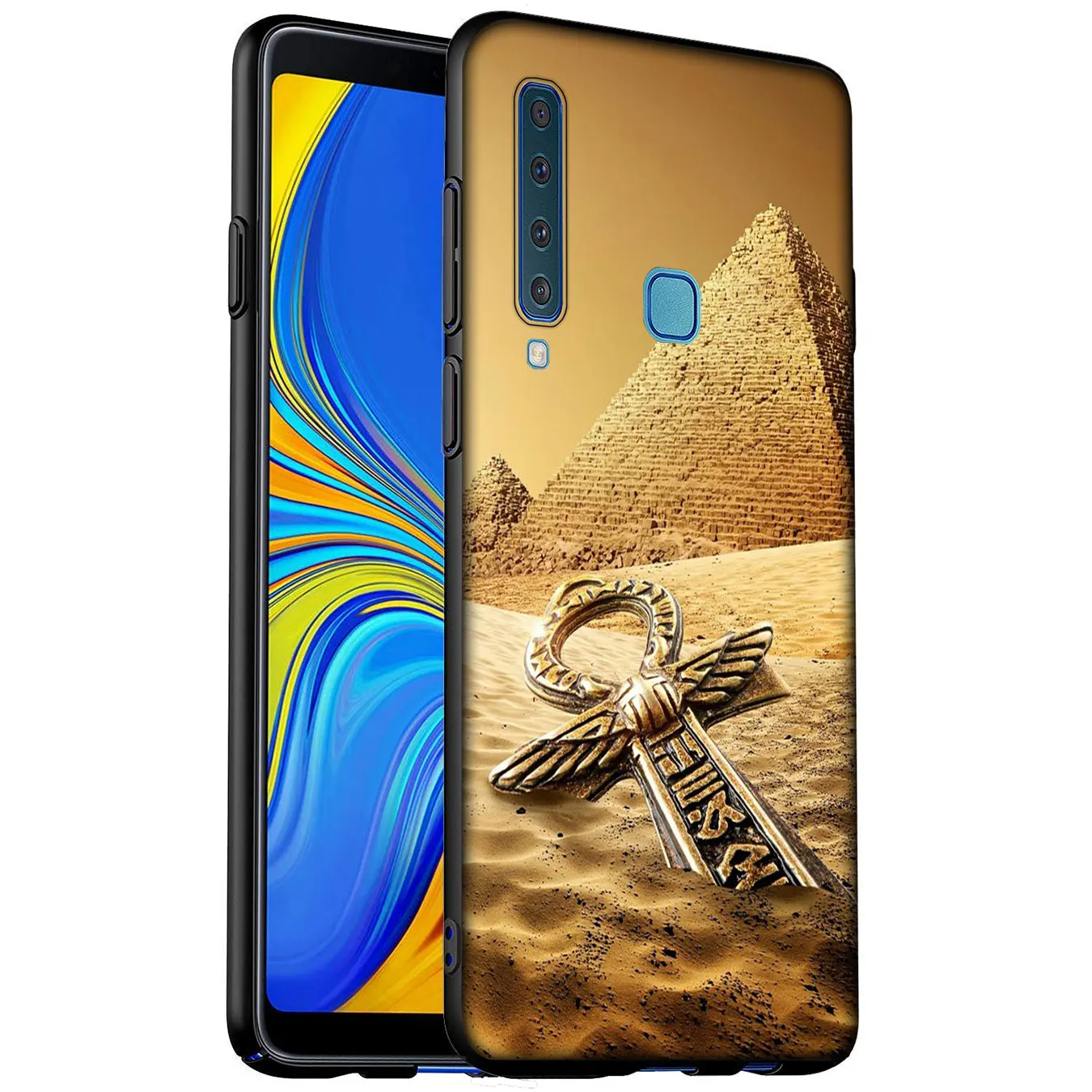 Чехол для телефона из силикона Samsung Galaxy A6 A7 A8 A9 2018 A3 A5 Note 9 8 10 Plus 20 Ultra|Бамперы| |