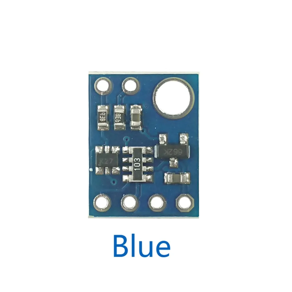 Синий 1pcs VL53L0X Time-of-Flight(ToF) Laser Ranging Sensor Breakout 940nm GY-VL53L0XV2 Laser Distance Module I2C IIC - Цвет: Синий
