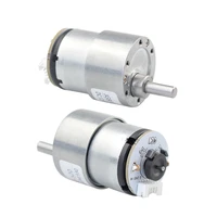 moebius 12v dc 330rpm high torque motor with speed encoder can measure speed and feedback for rc mecanum robot car chassis
