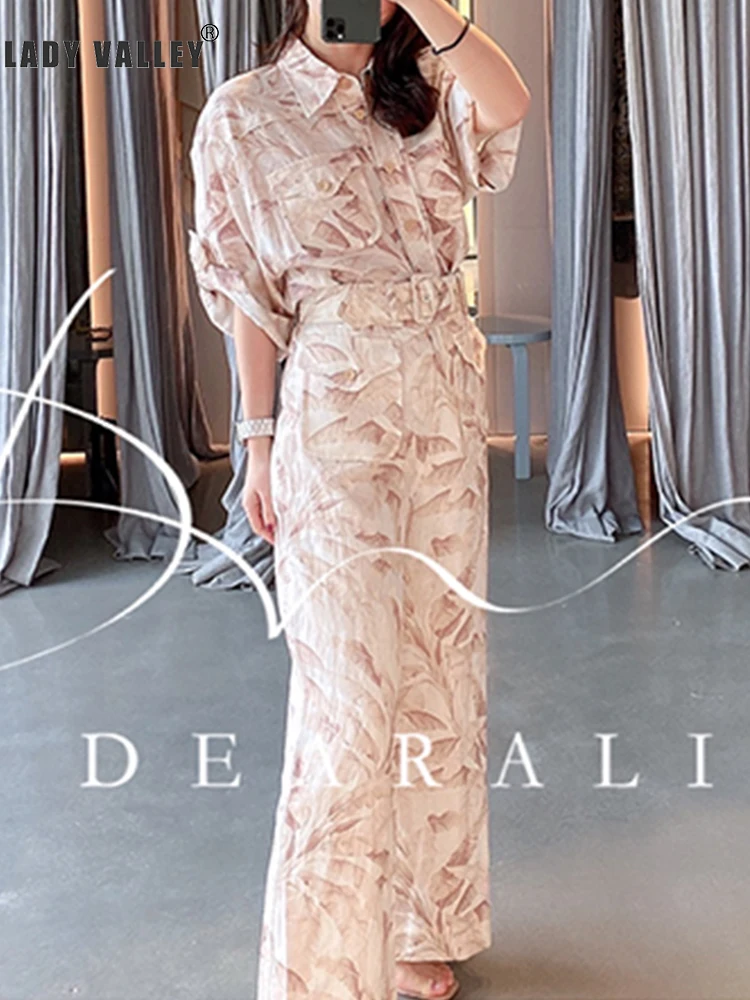 Бесплатная доставка рубашка в стиле ретро с принтом костюм из двух предметов