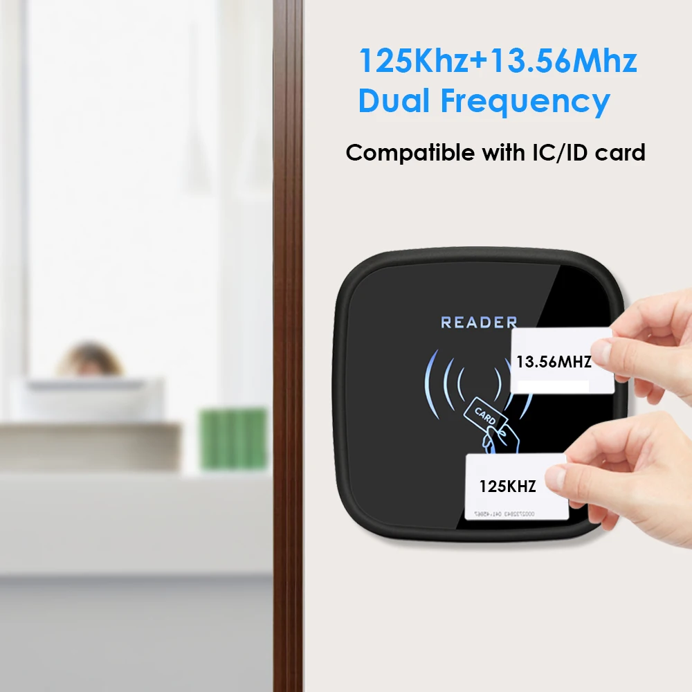 Считыватель RFID карт дальнего действия 125 кГц 13 56 кГц|Считыватели контрольных