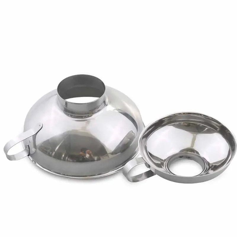 2 шт. консервная Воронка Из Нержавеющей Стали с широким горлышком воронка