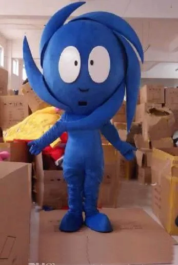 

Blue Tornado Mascot Costume Suits Cosplay Party Game Dress Outfits Clothing Advertising Promotion Carnival Halloween Adults