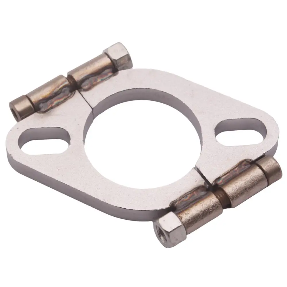 2 &quotдюймовый выхлопной фланец Плоская овальная Сплит Ремонт Замена сделаны из