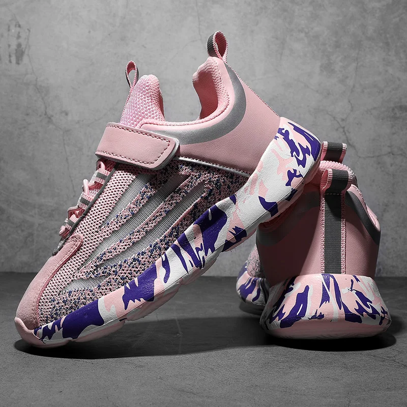 Brand New Kids Sport Shoes for Child Breathable Mesh Running Shoes Girls Lightweight Tenis Shoes Boys Shoes Children Sneakers