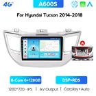Автомобильный мультимедийный плеер на Android 10,0 для Hyundai Tucson IX35, 2015, 2016, 2017, 2018, Авторадио с GPS-навигацией, камерой, Wi-Fi, IPS-экраном, B