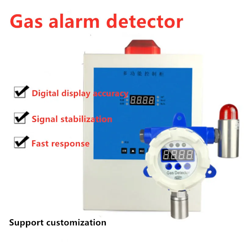 

Взрывозащищенный промышленный детектор сигнализации для горючих газов/концентрации природного газа/Газа/сжиженного газа/обнаружения уте...