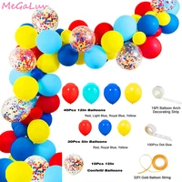 80pcs carnival circus party balloons garland arch kit rainbow confetti balloon baby shower wedding birthday party decorations