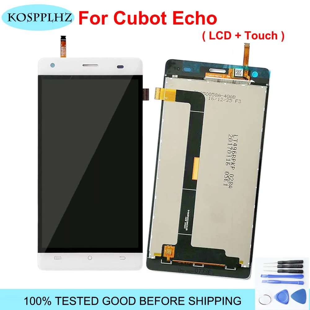 5-дюймовый ЖК-дисплей Cubot Echo + кодирующий преобразователь сенсорного экрана в