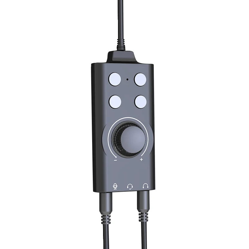 Компьютер Voice Changer USB7.1 внешняя звуковая карта чистый звук качество OUJ99 |
