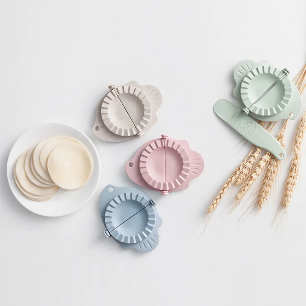 1pcs Dumpling Maker Mold Household Making Tool Automatic Skin Crescent Shaped | Дом и сад