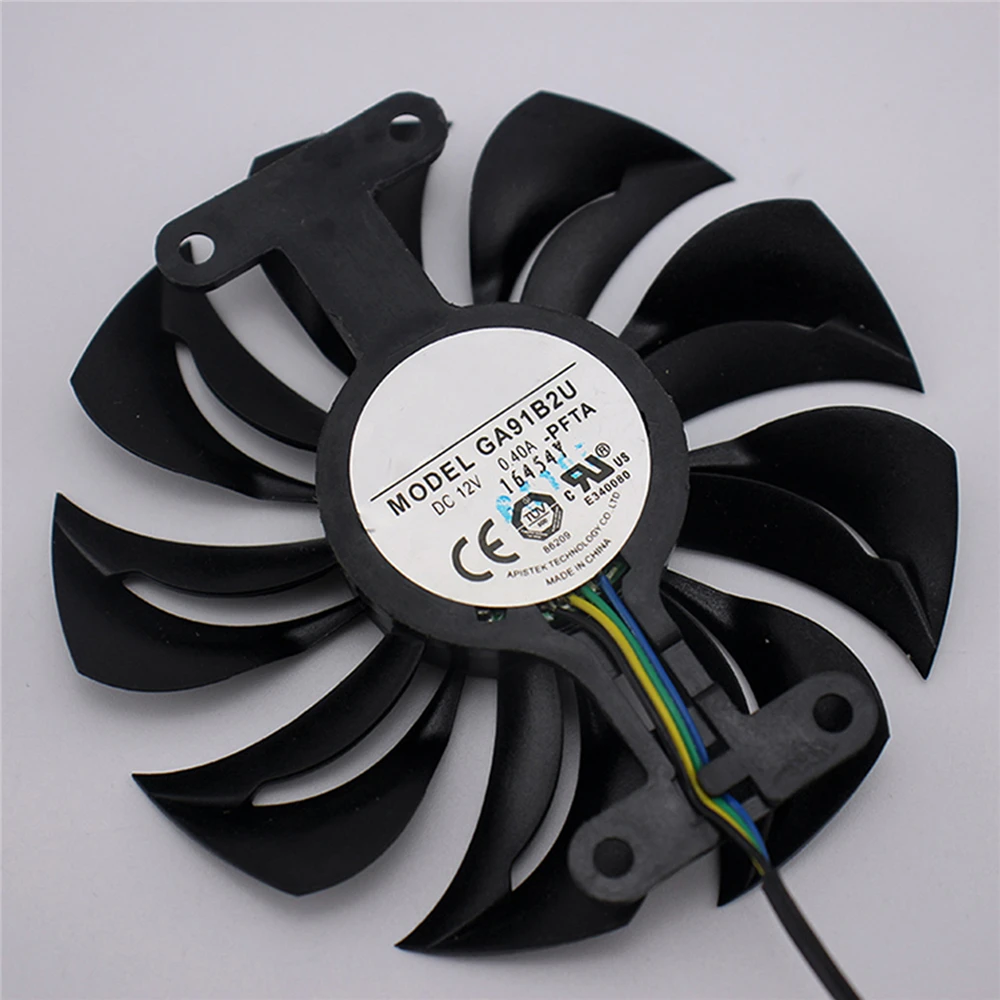 Сменный вентилятор для видеокарты охлаждения Dataland PowerColor RX480 RX470 470D 580 |