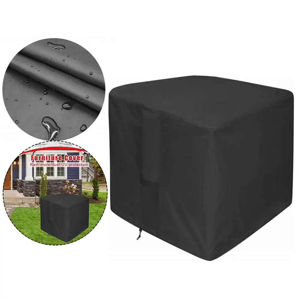 

Тканевый чехол 420d для квадратного паяльника из ткани Оксфорд, Чехол для мебели для патио, водонепроницаемый ветрозащитный чехол для стола, ...