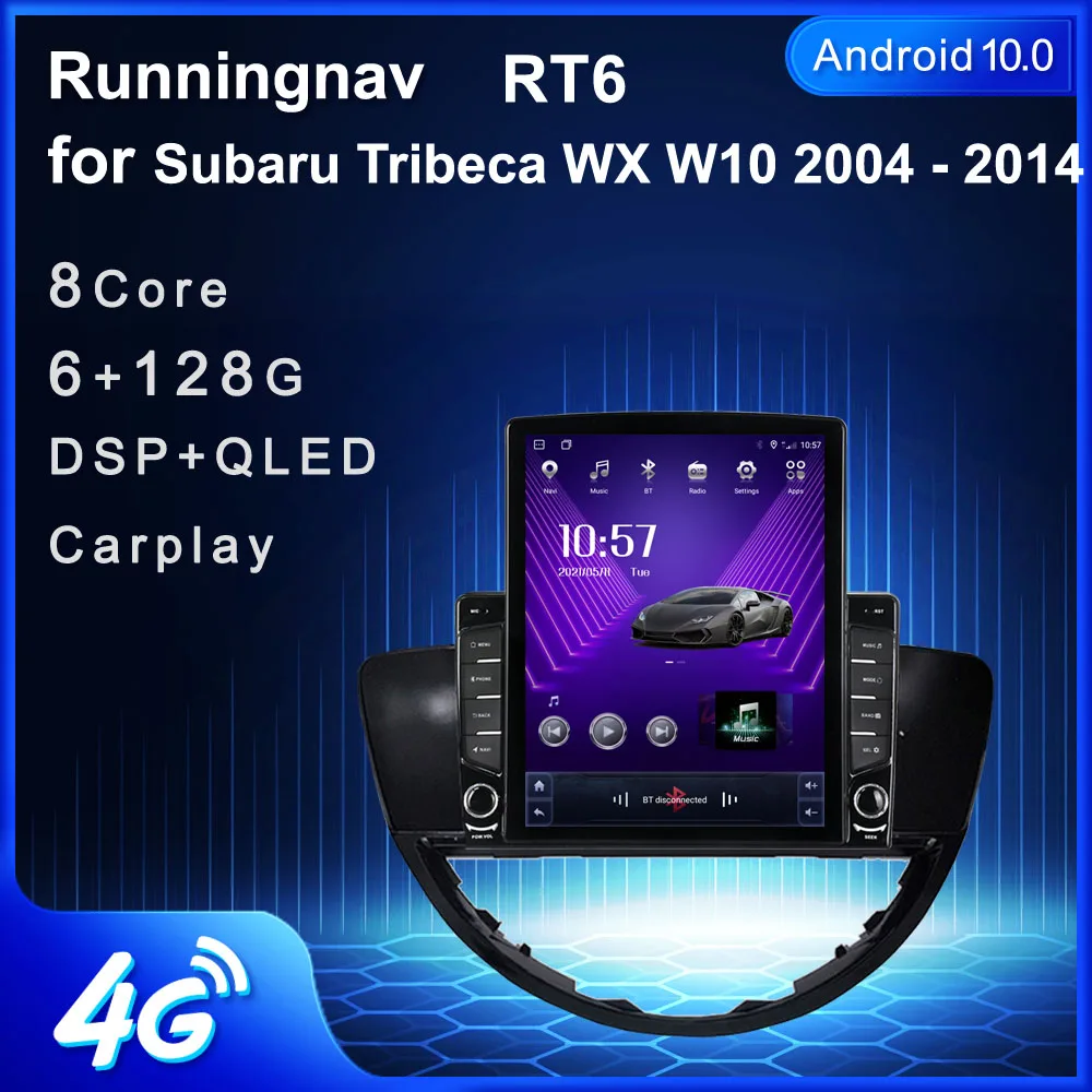 

Runningnav для Subaru Tribeca WX W10 2004 2005-2006 Tesla Тип Android автомобильное радио мультимедийный видеоплеер навигация GPS