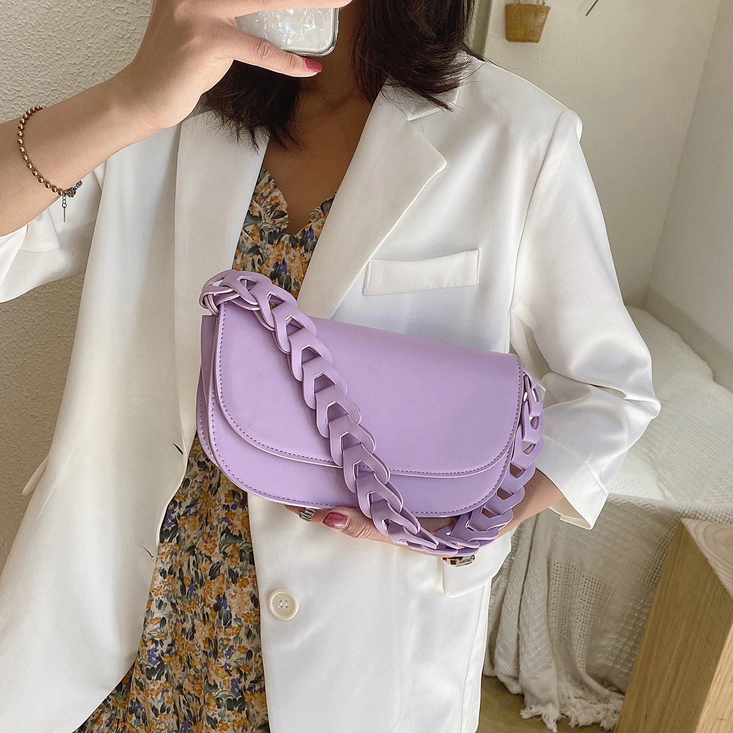 Плетеная Сумка через плечо из искусственной кожи для женщин 2020 элегантные