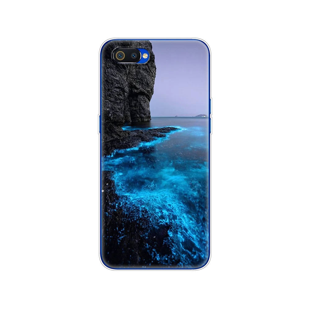 for realme c2 case 6 1 inch soft silicon tpu back phone cover for oppo realme c2 c 2 realmec2 rmx1941 bumper protective coque free global shipping