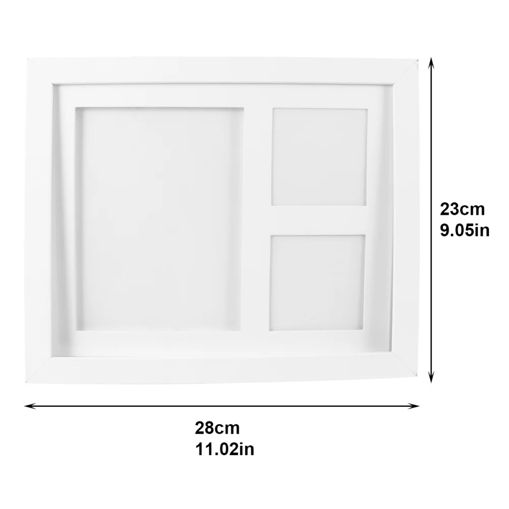 1 Набор креативная фоторамка с ручной печатью глиняная изображением следа фото