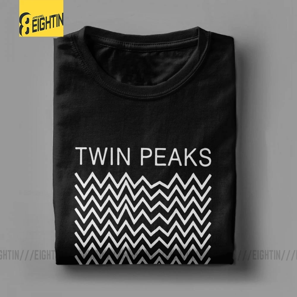 Мужская футболка Twin Peaks Fire Walk With Me с коротким рукавом одежда в винтажном стиле из