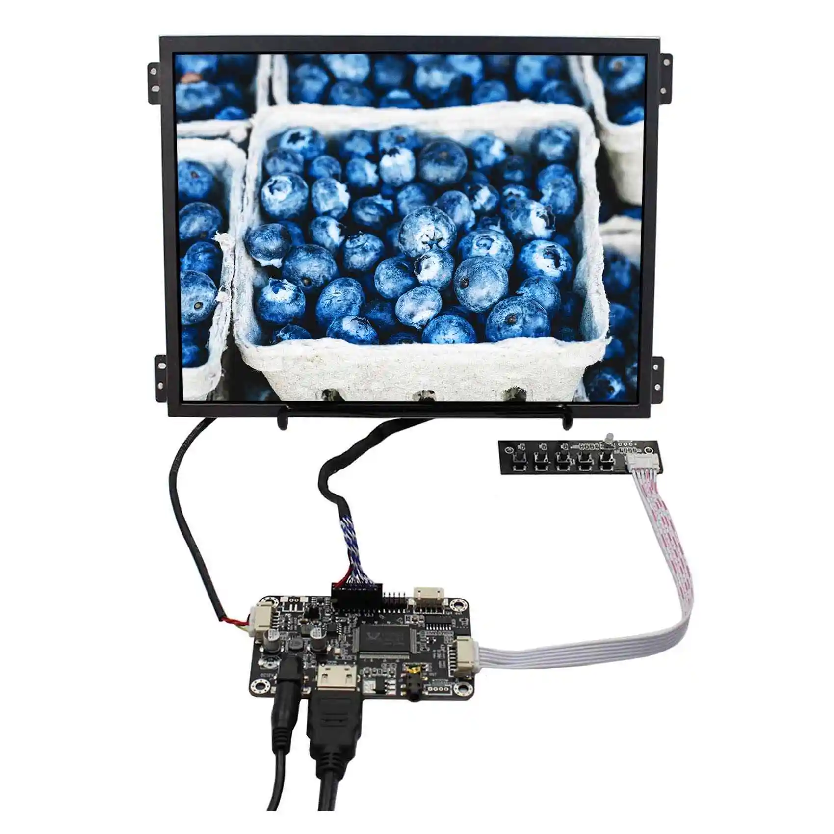 

10.4inch IPS VS140T-004 1024x768 Brightness 400nit LCD Screen Capacitive Touch Panel With HD-MI LCD Controller Board
