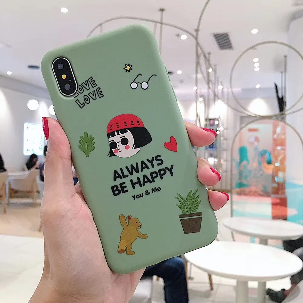 Милая пара профессиональный убийца Leon Чехол для мобильного телефона iPhone 11X7 8 плюс