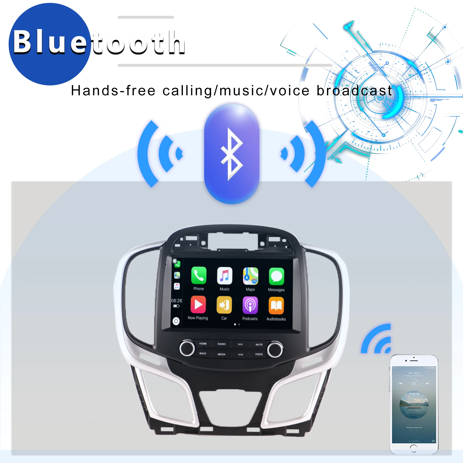 Автомагнитола для Buick LaCrosse оригинальный стиль 2013- 2015 gps-навигатор автомобиля 4G