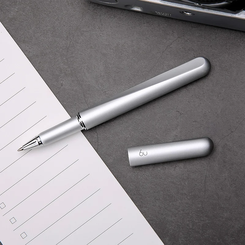 Ручка роллербол роскошные ручки 0 7 мм черные чернила средней точки металлическая