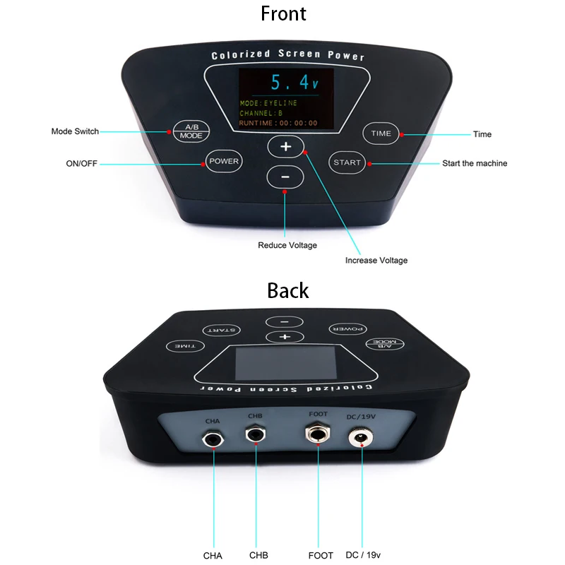 Перманентный макияж микроблейдинг Ротационная Машина для бровей