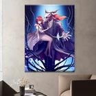 Плакат на стену с изображением аниме Древние Маги