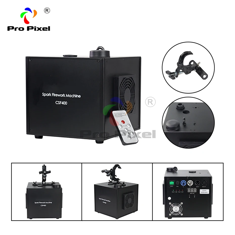 Машина для фейерверка осенней свечи 400 Вт празднования свадьбы Dmx и пульт