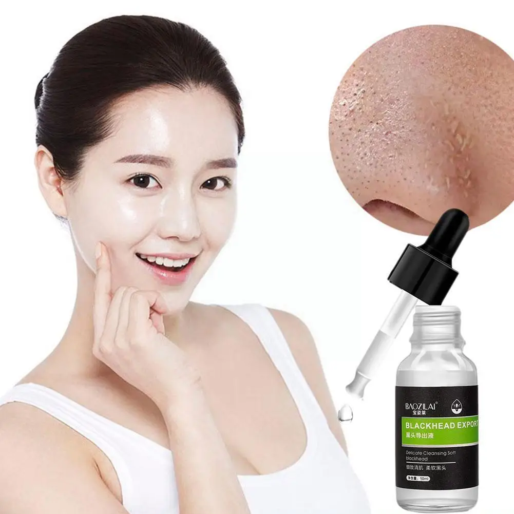 

10ml Blackhead Export Liquid Delicate Cleansing Soft Remover Essence Blackhead Fast Control Blackhead Skin Oil Care Z5G8