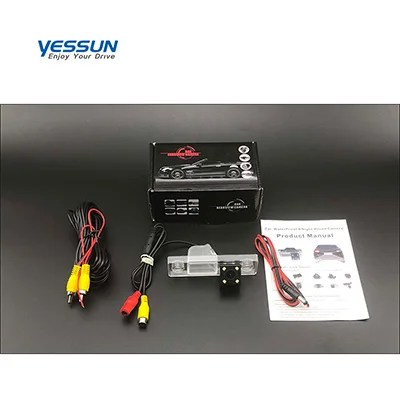 RC8183 Yessun HD CCD Ночное видение автомобиля зеркало заднего вида резервная камера водонепроницаемая для Daewoo Kalos седан 2002~ 2005 - Название цвета: RC8183