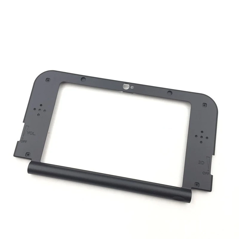 Оригинальная верхняя часть корпуса черного цвета для нового 3DS XL LL средняя рамка