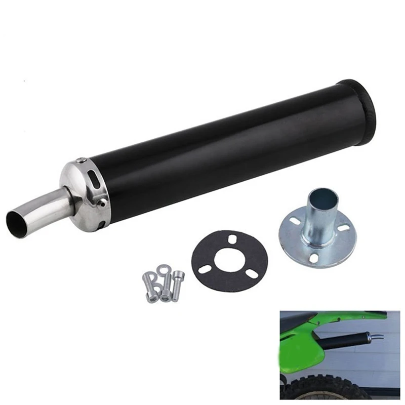 Универсальный 20 мм мотоцикл гоночный глушитель 2 тактный выхлопной трубы |