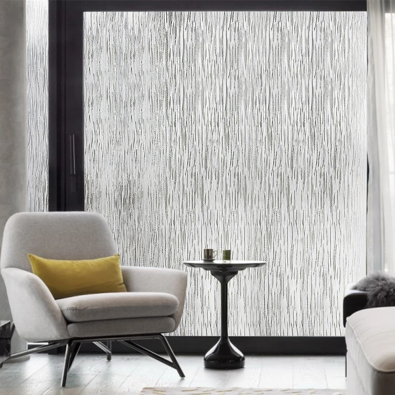 

LUKYYJ Decorative film office home privacy glass sticker vinyl insulation film