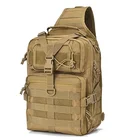 Военный тактический рюкзак 20 л, водонепроницаемый армейский ранец на ремне с системой Молле для повседневного использования, сумка для отдыха на открытом воздухе, походов, охоты