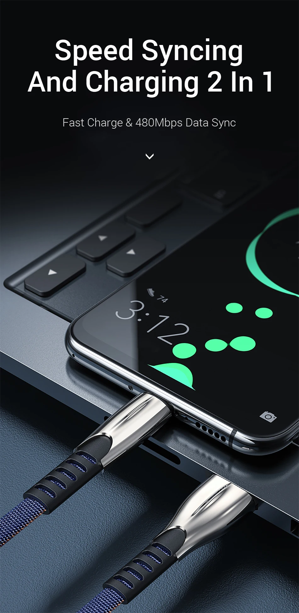 1 м 2 м 3 м 3 А Быстрая зарядка USB кабель type C зарядное устройство для samsung для huawei для Xiaomi Android мобильный телефон USB кабель для передачи данных зарядное устройство