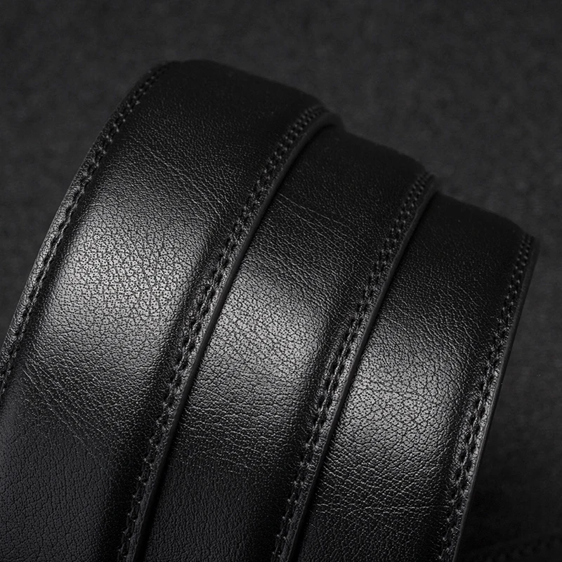 cow genuine leather luxury strap male belts for men fashion Men's Belts Automatic Buckle designer High Quality brand | Аксессуары